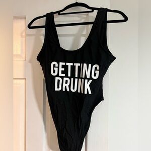 Gettin Drunk Bathing suit